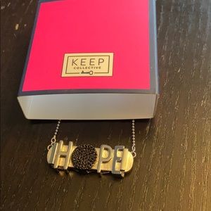 Keep Collective “Hope” necklace